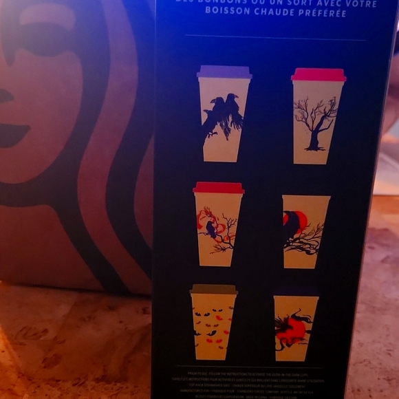 2022 Glow in the Dark Halloween Hot Cups (6-Pack) - Picture 3 of 8